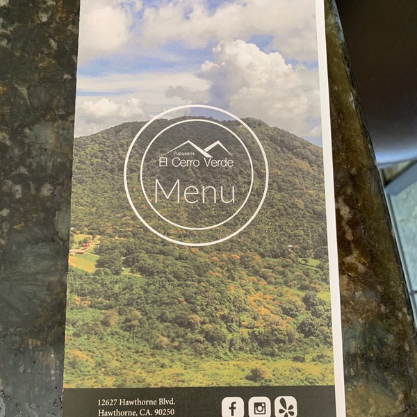 Pupuseria El Cerro Verde Latin American Restaurant in Hawthorne