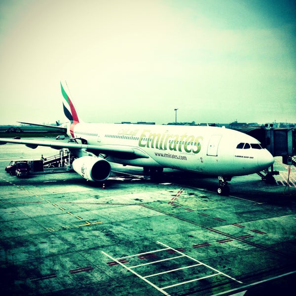 Photo taken at Warsaw Chopin Airport (WAW) by Robert P. on 4/25/2013