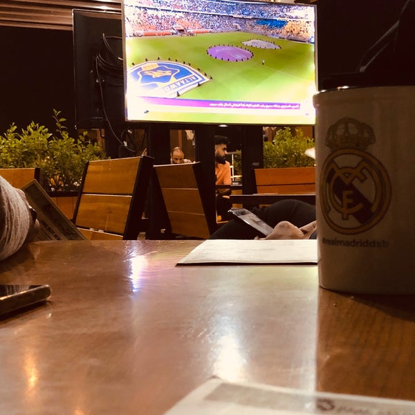 Photo taken at Real Madrid Cafe by Abdulaziz 👀 on 1/4/2020