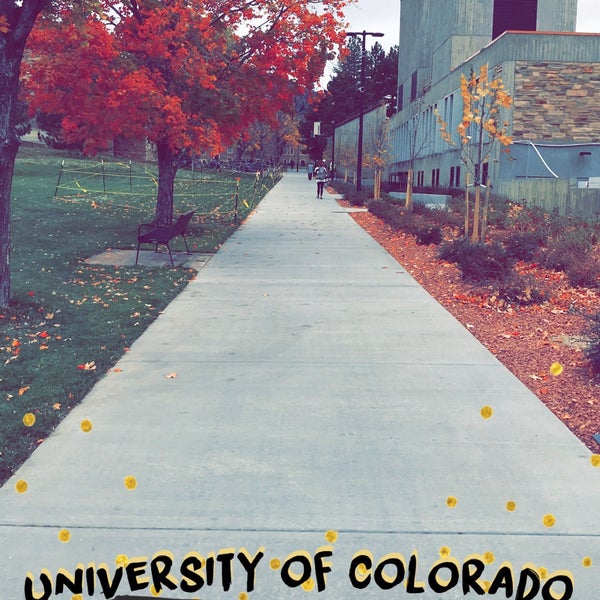 Photo taken at University of Colorado Boulder by Bo_Thnayan on 10/23/2017