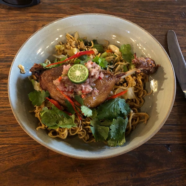Excellent Mie Goreng with Roasted Duck