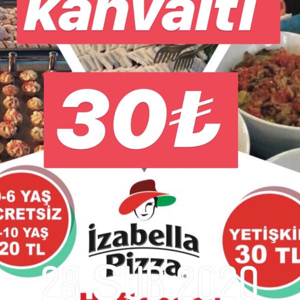 Foto tomada en İzabella Pizza  por Hakan A. el 3/4/2020