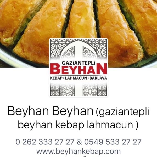 รูปภาพถ่ายที่ Gaziantepli Beyhan kebap&amp;lahmacun&amp;köfte โดย Sinan A. เมื่อ 1/6/2018