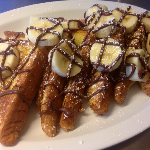 Banana Nutella French Toast