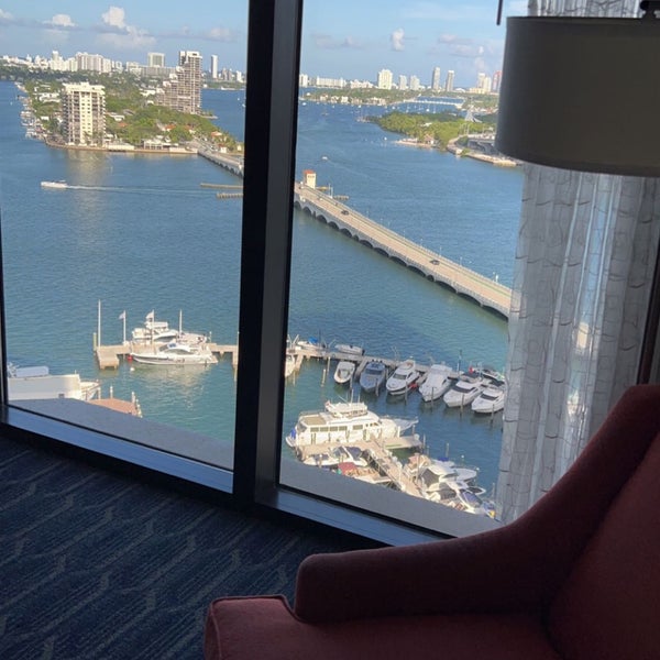 Photo taken at Miami Marriott Biscayne Bay by Fahad on 8/30/2022