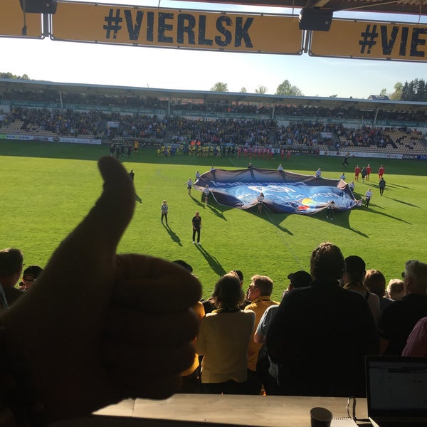 Photo taken at Åråsen Stadion by Robert G. on 5/11/2016