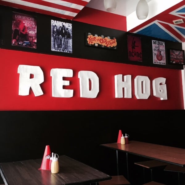 Red hog. Red hog
