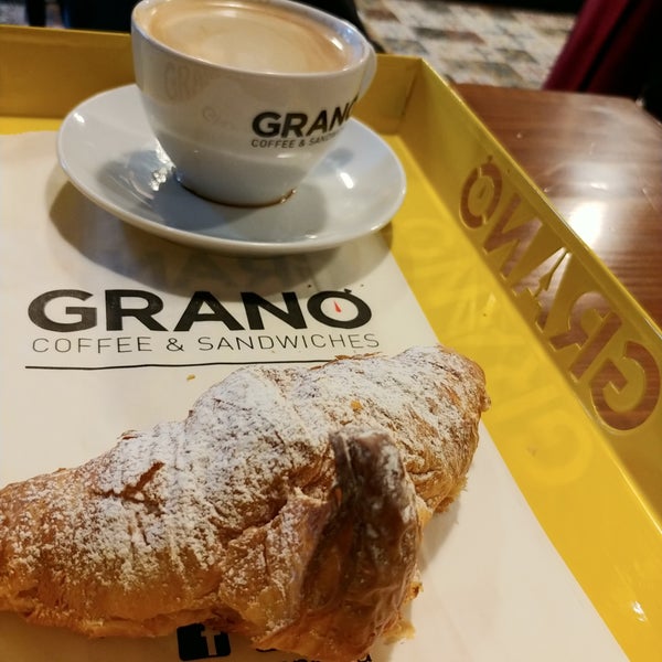 Photo taken at Grano Coffee &amp; Sandwiches by O.K. on 12/30/2018