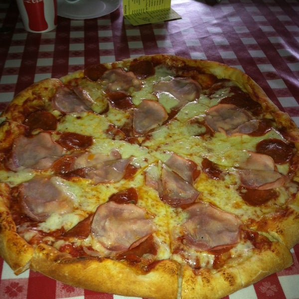 Photo taken at Big Ed&#39;s Pizza by Amanda I. on 3/29/2013