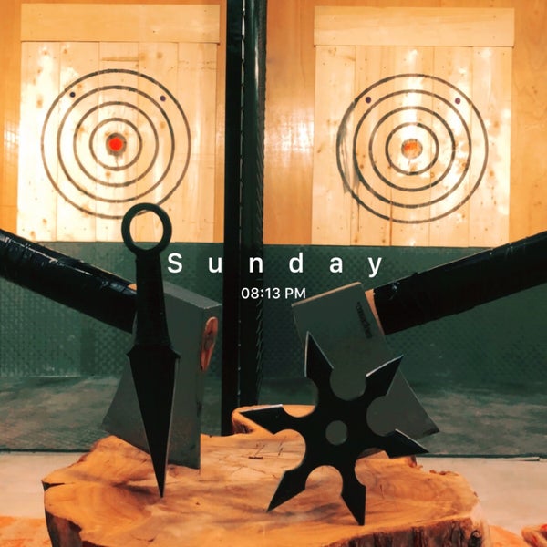 BULLSEYE Axe Throwing 🪓 Gaming Cafe in Riyadh
