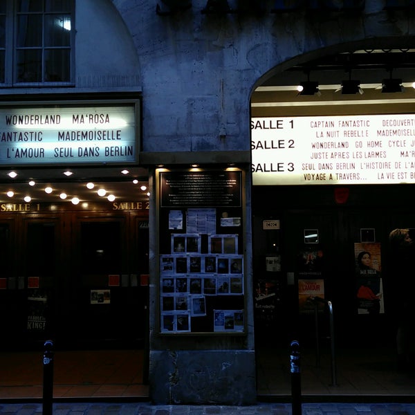 Синема сен. Cinéma Saint-Michel фото здания.