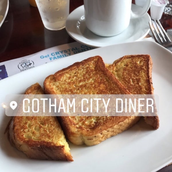 Photo taken at Gotham City Diner - Fair Lawn by Anna A. on 5/26/2017