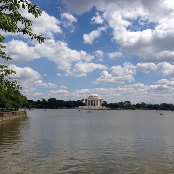 Photo taken at Tidal Basin Paddle Boats by Prooshat on 5/24/2014