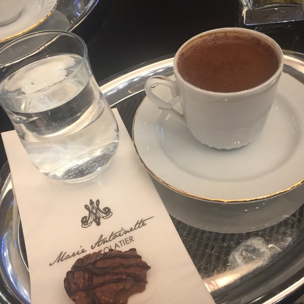 Photo taken at Marie Antoinette Chocolatier by Deniz A. on 1/21/2018