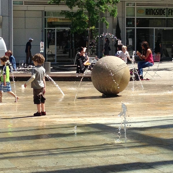 Photo taken at Director Park by Chris F. on 5/6/2013