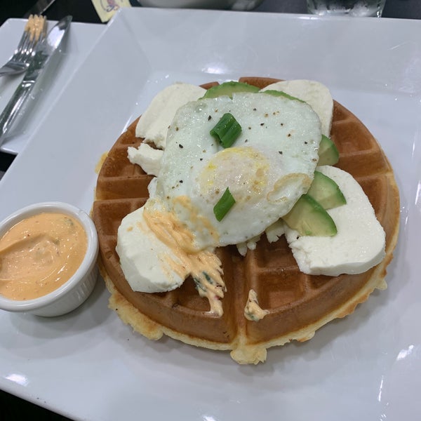 Waffles, INCaffeinated SouthSide Southside Flats 50 tips from 1221