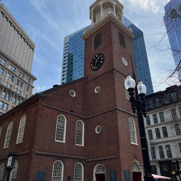 Photo taken at Old South Meeting House by Chloe S. on 4/16/2022