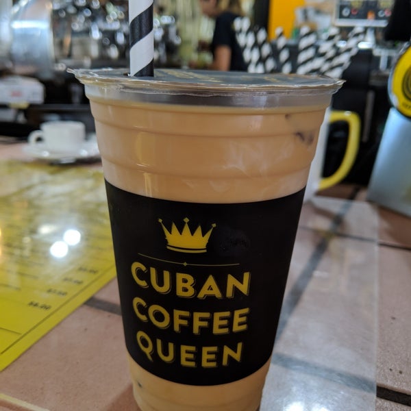 Photo taken at Cuban Coffee Queen -Downtown by Caitlin N. on 4/4/2019