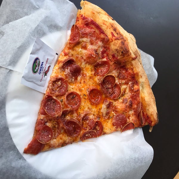 Photo taken at Tony&#39;s Coal-Fired Pizza &amp; Slice House by Matthew L. on 9/18/2019