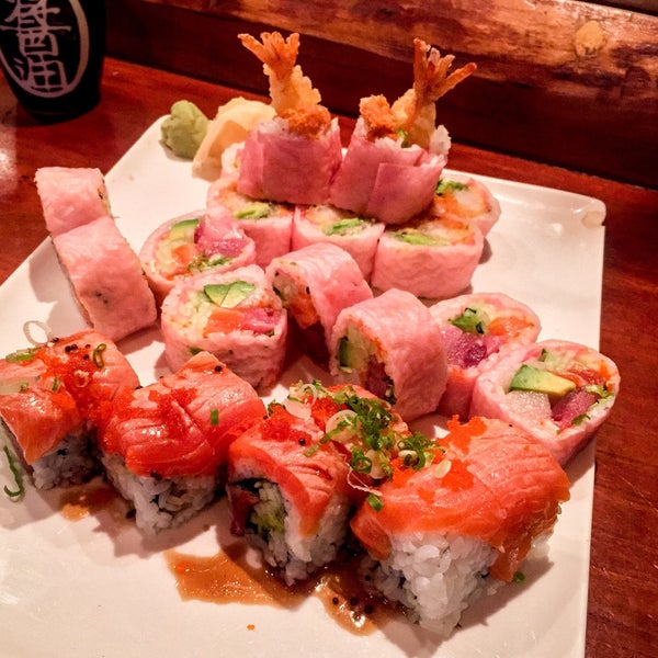 Zest special roll; NoName, Ocean, Samurai accordingly from the front.