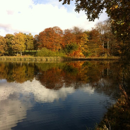 Photo taken at Winterbourne House &amp; Garden by Rikård S. on 11/10/2012