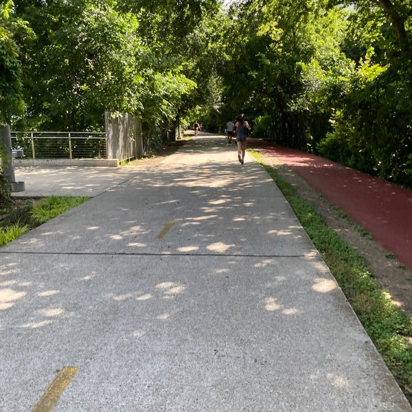 Photo taken at Katy Trail by Melissa P. on 6/6/2021