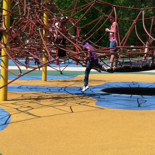 Photo taken at Smith Memorial Playground &amp; Playhouse by Shirleah S. on 4/21/2012