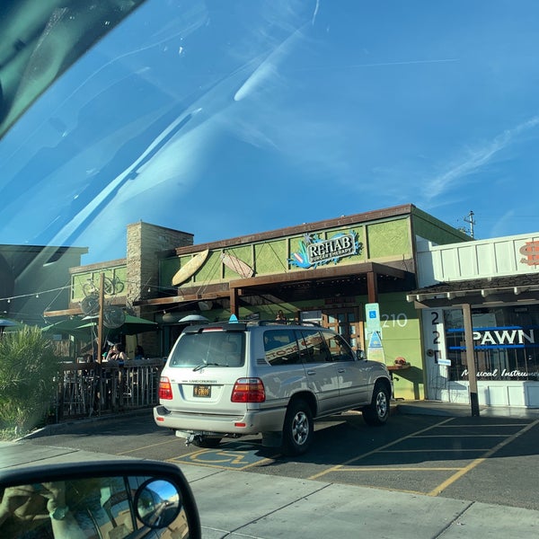Photo taken at Rehab Burger Therapy by Monica D. on 1/27/2019