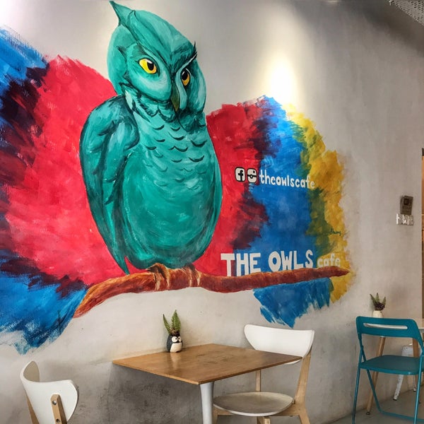 Photo taken at The Owls Café by Steven K. on 9/15/2019