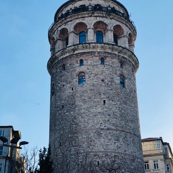 Photo taken at Galata Tower by Okan A. on 3/4/2019