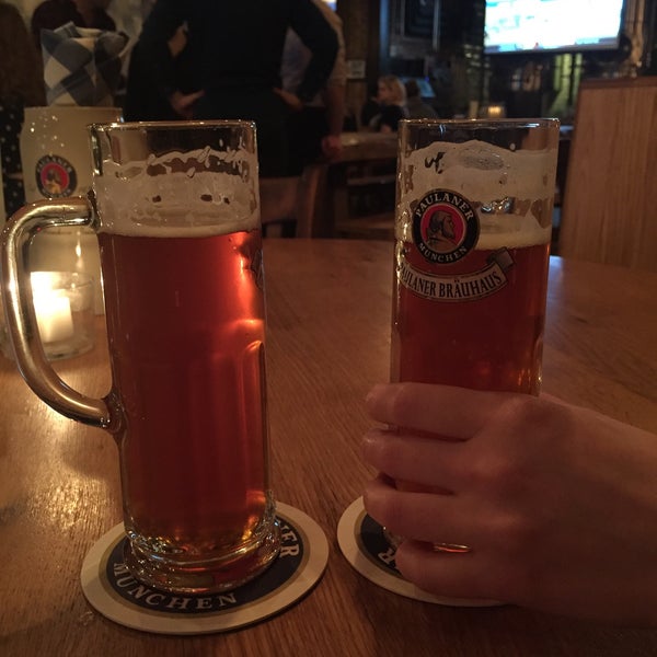 Photo taken at Paulaner on Bowery by Jean-Paul L. on 4/2/2016