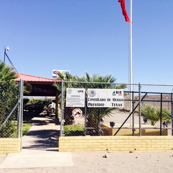 Consulado de Mexico en Presidio, TX Embassy or Consulate