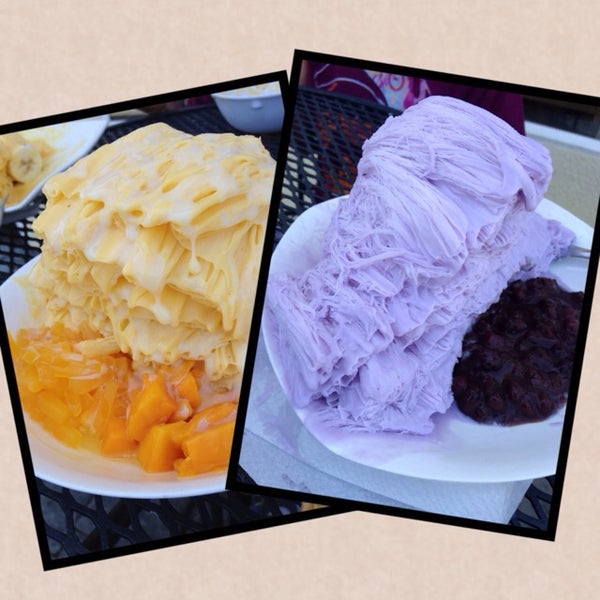 6/8/2014에 Maria Z.님이 Sno-Zen Shaved Snow &amp; Dessert Cafe에서 찍은 사진