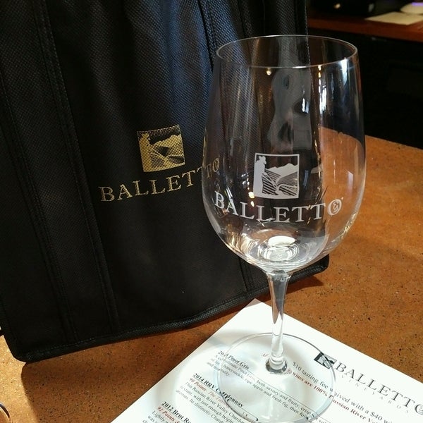 Photo taken at Balletto Vineyards &amp; Winery by Elizabeth L. on 2/4/2017