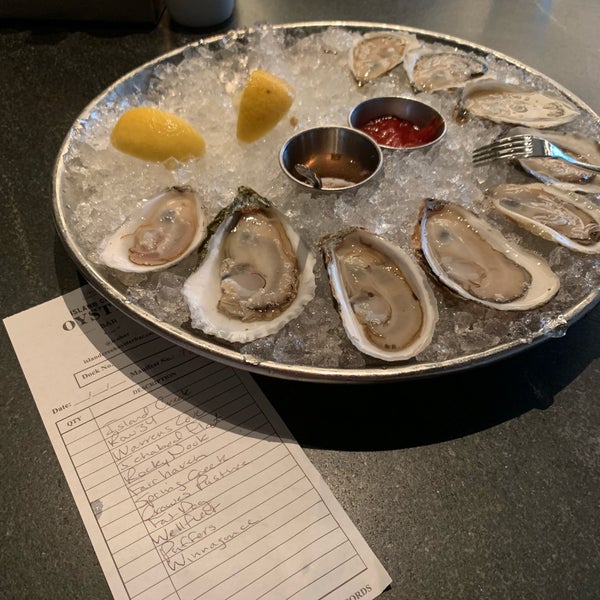 Photo taken at Island Creek Oyster Bar by Aya A. on 10/12/2019