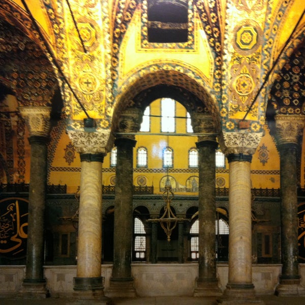 Photo taken at Hagia Sophia by Nadya on 6/14/2013