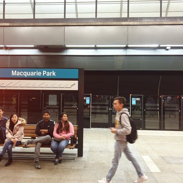 Photos at Macquarie Park Station Metro Station