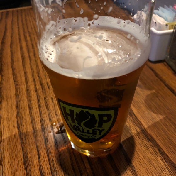 Photo taken at Hop Valley Brewing Co. by David D. on 1/20/2018