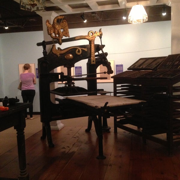 Photo taken at The Printing Museum by theneener on 4/27/2013
