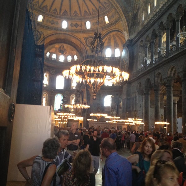 Photo taken at Hagia Sophia by İnci G. on 5/16/2013