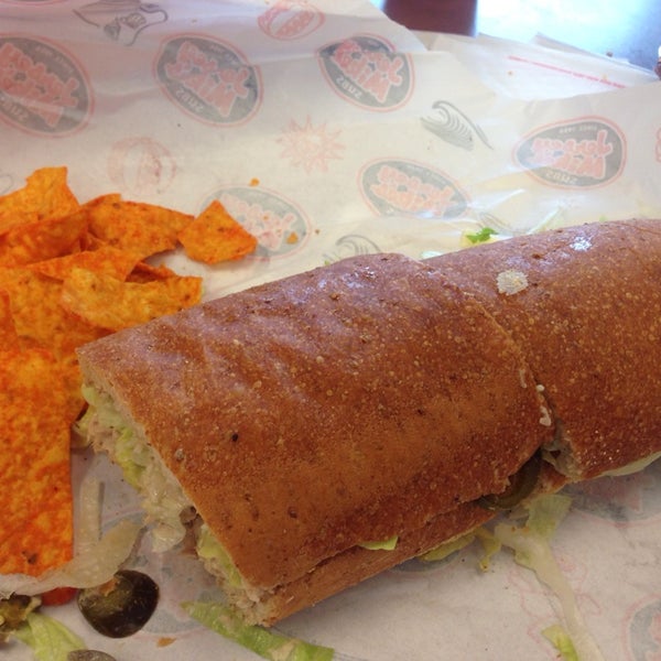 Photo taken at Jersey Mike&#39;s Subs by Scot P. on 10/11/2013