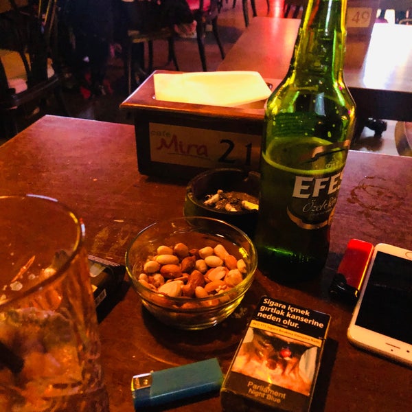 Photo taken at Mira Cafe &amp; Bar by Mehmet Can on 1/22/2022