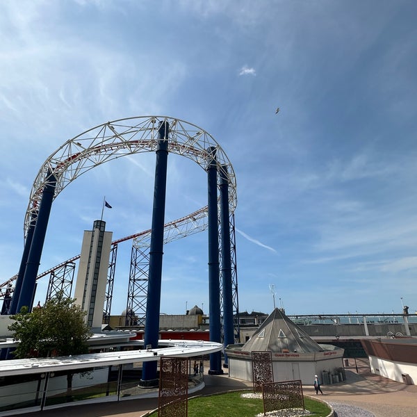 Photo taken at Blackpool Pleasure Beach by H on 5/29/2023