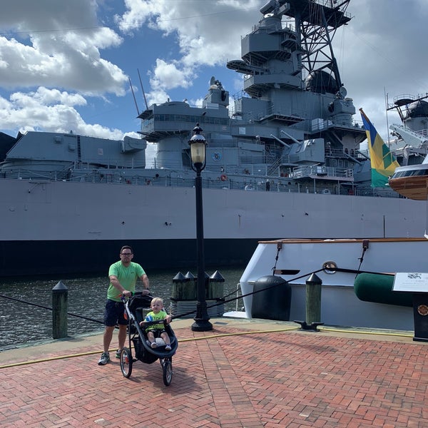 Photo taken at USS Wisconsin (BB-64) by Suburb Sally O. on 9/18/2019