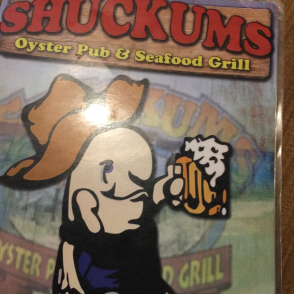 Photo taken at Shuckums Oyster Pub &amp; Grill by Becky B. on 4/10/2016