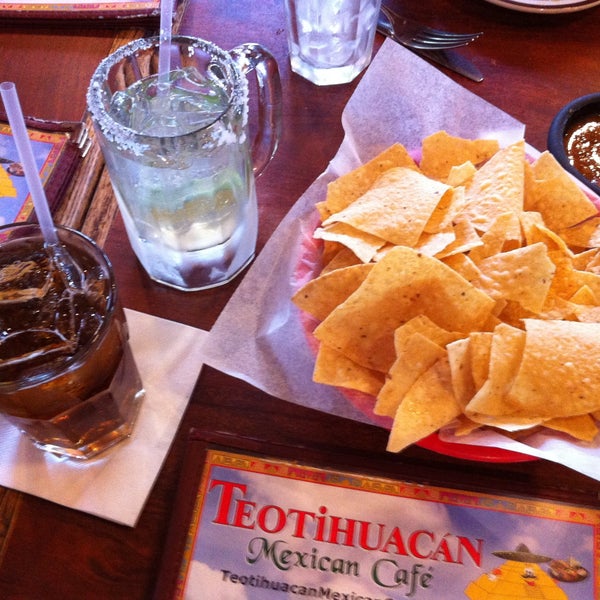 Photo taken at Teotihuacan Mexican Cafe by Niraj B. on 5/2/2013