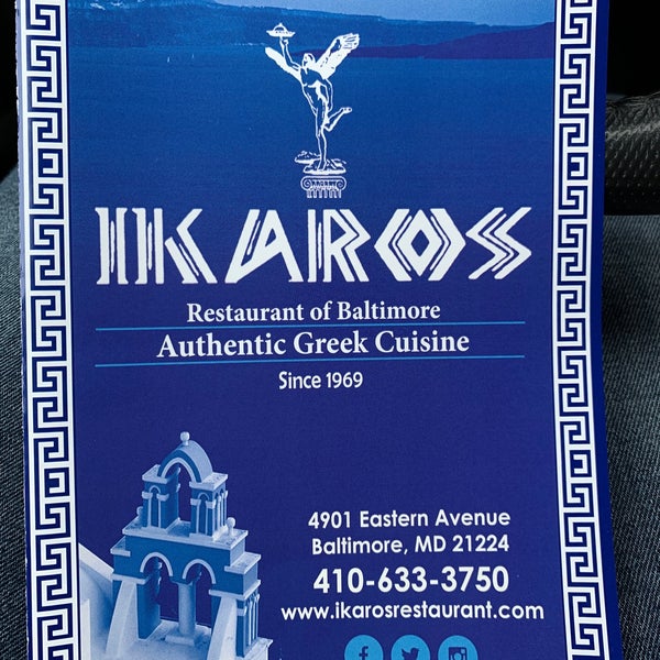 IKAROS RESTAURANT, Baltimore - Photos & Restaurant Reviews - Order