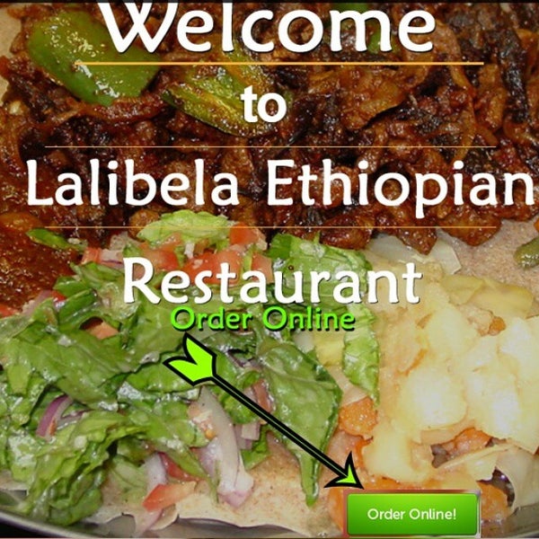 Photo taken at Lalibela Ethiopian Restaurant by Austine N. on 4/13/2015