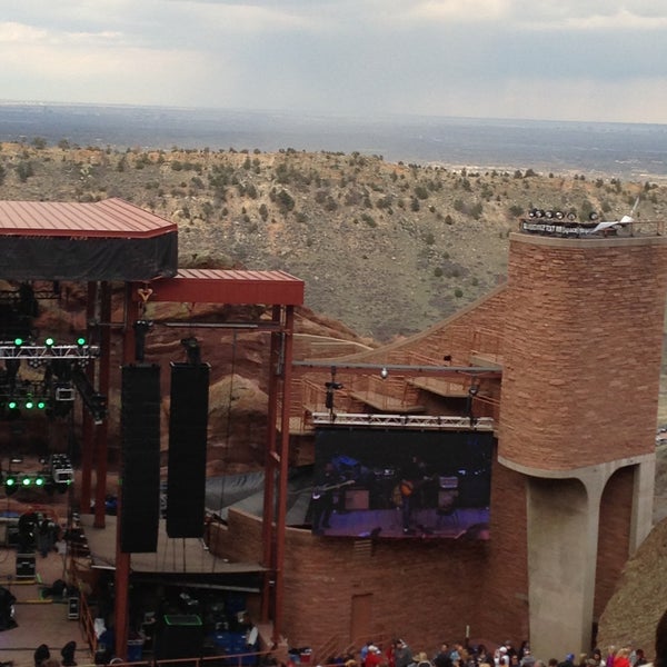 Photo taken at Red Rocks Park &amp; Amphitheatre by Christine on 5/11/2013