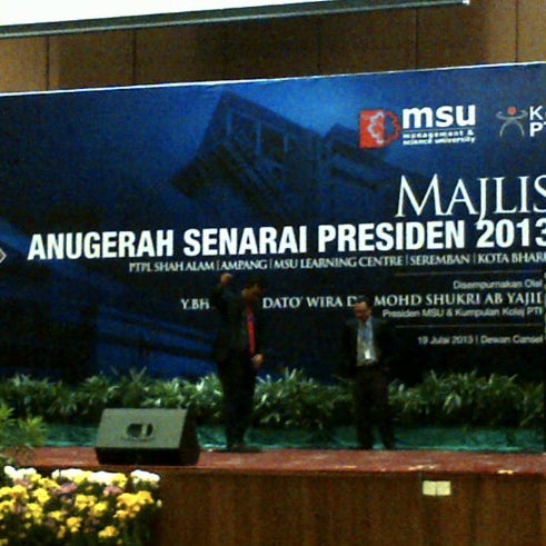 Chancellor Hall, MSU - College Auditorium in Shah Alam